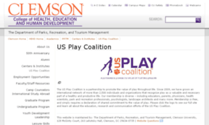 Usplaycoalition.clemson.edu thumbnail