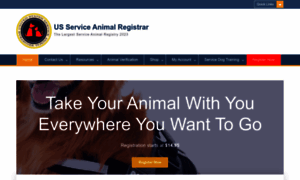 Usserviceanimalregistrar.org thumbnail