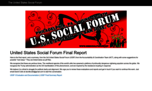 Ussocialforum.net thumbnail