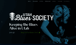 Utahbluessociety.org thumbnail