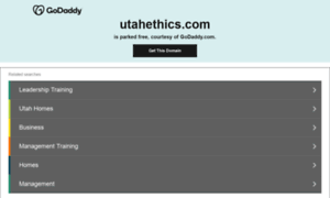Utahethics.com thumbnail