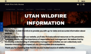 Utahfireinfo.gov thumbnail