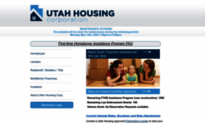 Utahhousingcorp.org thumbnail