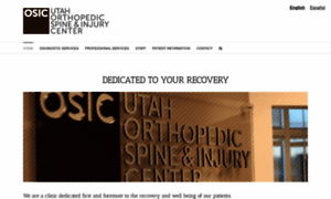 Utahorthopedicspineandinjurycenter.com thumbnail