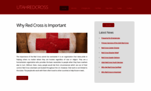 Utahredcross.org thumbnail