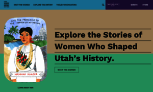Utahwomenshistory.org thumbnail
