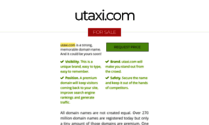 Utaxi.com thumbnail