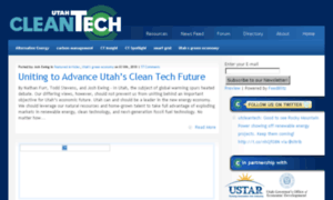 Utcleantech.org thumbnail