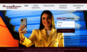 Utecvirtual.edu.sv thumbnail