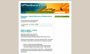 Utheguru.com thumbnail