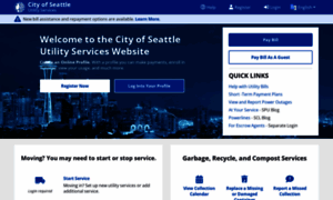 Utilities-self-service.ebill.seattle.gov thumbnail