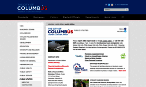 Utilities.columbus.gov thumbnail