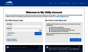 Utilities.mesaaz.gov thumbnail