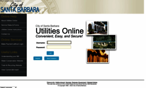 Utilitiesonline.santabarbaraca.gov thumbnail