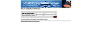 Utilitypaymentonline.com thumbnail