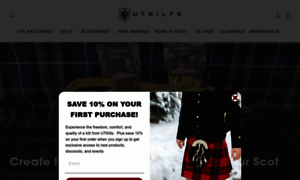 Utkilts.com thumbnail