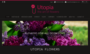 Utopiaflowers.com thumbnail