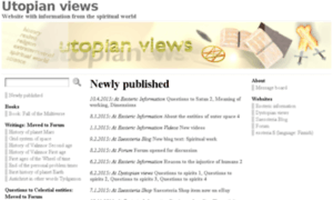 Utopianviews.com thumbnail