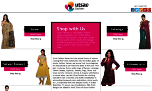 Utsavsarees.co.uk thumbnail