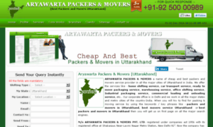 Uttarakhand.aryawartapackers.com thumbnail
