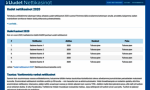 Uudetnettikasinot.site thumbnail