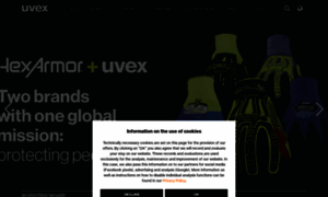 Uvex.co.za thumbnail