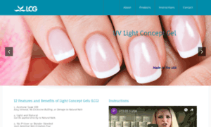 Uvlightconceptgel.com thumbnail