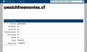 Uwatchfreemovies.cf.ipaddress.com thumbnail