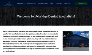 Uxbridgesleepdentistry.com thumbnail