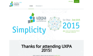 Uxpa2015.org thumbnail