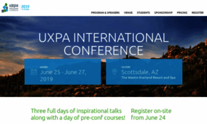 Uxpa2019.org thumbnail