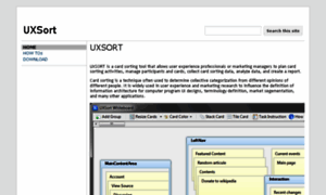 Uxsort.net thumbnail