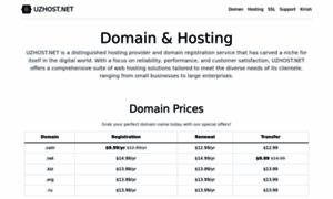 Uzhost.net thumbnail