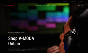 V-moda.com thumbnail