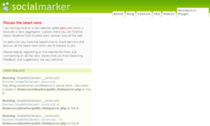 V2.socialmarker.com thumbnail