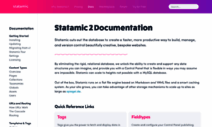 V2.statamic.com thumbnail