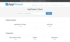 V2docs.apppresser.com thumbnail