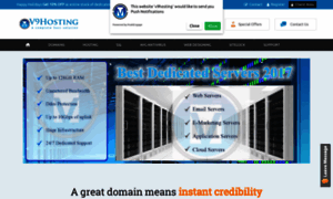 V9hosting.net thumbnail