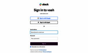 Vaah.slack.com thumbnail