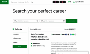 Vacancies.wrencareers.com thumbnail