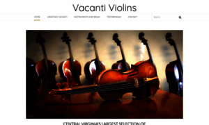 Vacantiviolins.com thumbnail