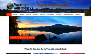 Vacationadirondacks.com thumbnail