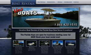 Vacationboatrentals.com thumbnail