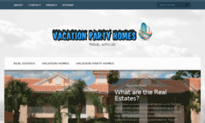 Vacationpartyhomes.com thumbnail