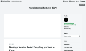 Vacationrentalhomes.hatenablog.com thumbnail