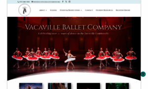 Vacavilleballetcompany.org thumbnail