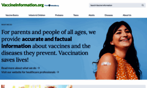 Vaccineinformation.org thumbnail