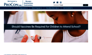 Vaccines.procon.org thumbnail