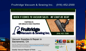 Vacuum-repair-sacramento.com thumbnail