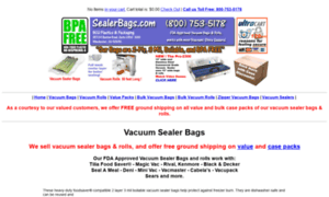 Vacuum-sealer-bags.com thumbnail